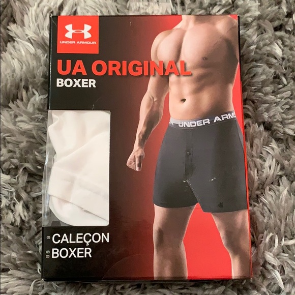 Under Armour Other - Under Armour white boxers NWT